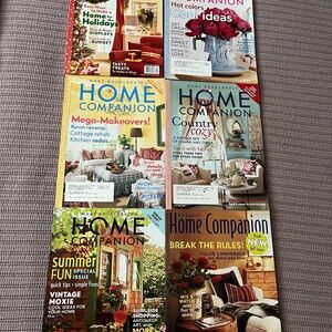 Mary Engelbreits Home Companion Magazine 6 issues
